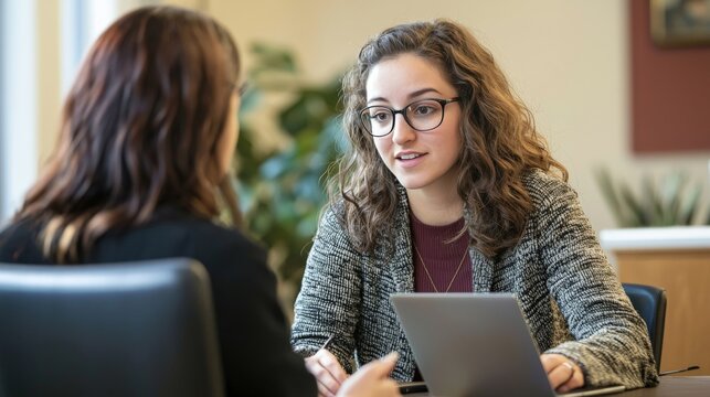 An employee discussing their chronic health condition with HR, ensuring they have the support needed to maintain productivity