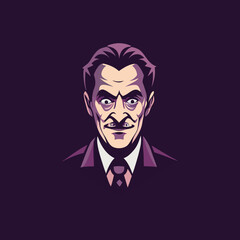 Fototapeta premium A flat icon of a political character 