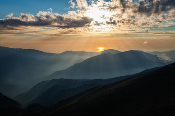 Autumn in the mountains