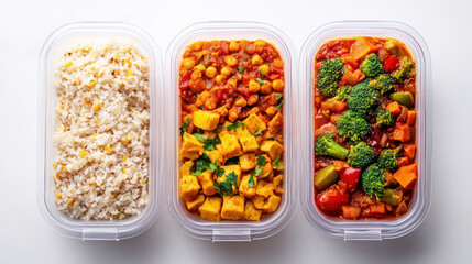 Wholesome meal prep delicious and nutritious balanced dishes for every day of the week in convenient containers
