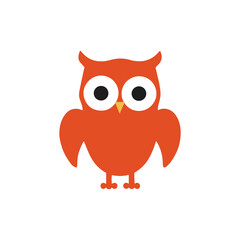 Mysterious Owl Silhouette in Flight
