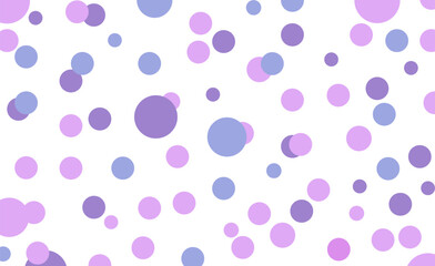 Fun colorful circle doodle seamless pattern. Creative minimalist style art background for children or trendy design