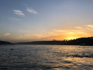 Sunset in Istanbul