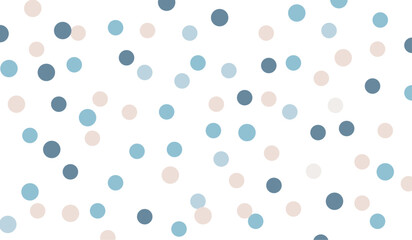 Seamless pattern with drops, Seamless polka dots pattern