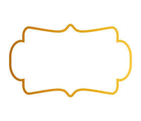 Frame made from matches, Gold frame