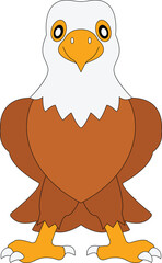 Eagle Animal Cute Illustration