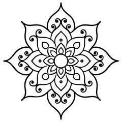 abstract floral ornament