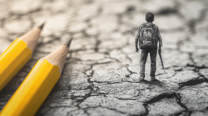 A thought-provoking image illustrating the disparities in wealth distribution.