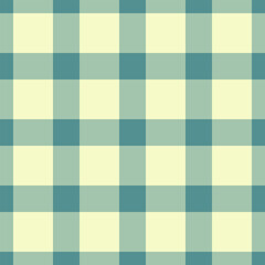 40s plaid textile check, day texture vector background. Gift paper pattern fabric tartan seamless in pastel and light colors.