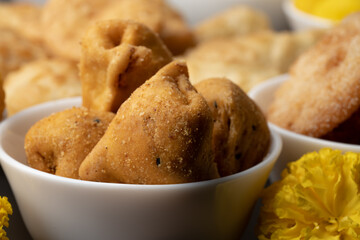 Mini Samosa Potato stuffed mini Samosa