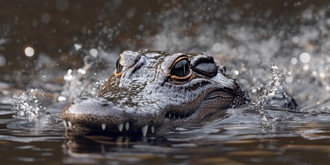 Obraz premium Gator in the Swamp