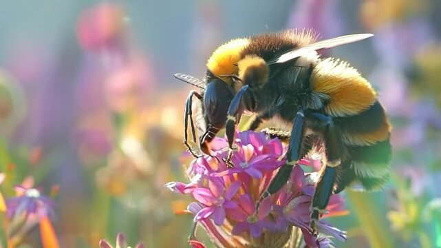 bee on flower