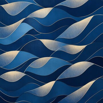 create a modern pattern based on dhow boat sails