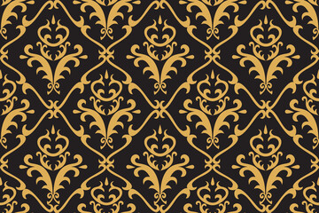 seamless damask pattern