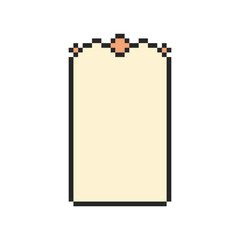border frame rectangle pixel art