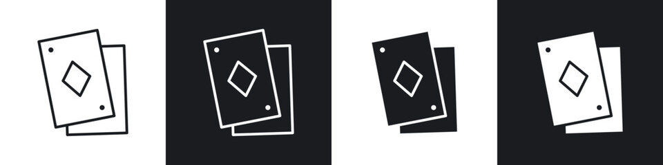 Playing cards icon