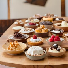Delicious Dessert Platter A Variety of Sweet Treats