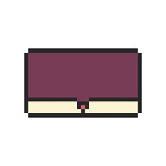 border frame rectangle pixel art