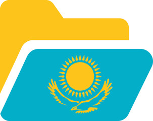 Country flag icon design in different shapes ecstatic 