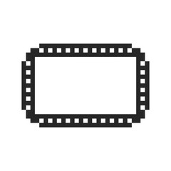 border frame rectangle pixel art