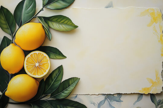 Lemon or Citron Jewish holiday of sukkot festival