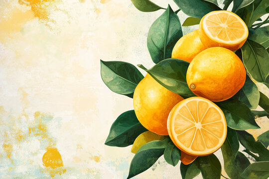 Lemon or Citron Jewish holiday of sukkot festival