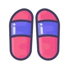 Cartoon clothing icons pack