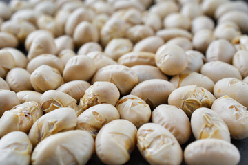 日本の節分：節分豆  (節分の豆)　コピースペースあり　背景素材　Japanese Setsubun: Setsubun beans (Setsubun beans) Copy space available Background material