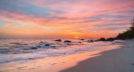 sunny seascape