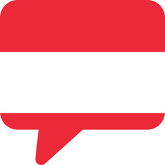 Chat Icon of Austria Flag