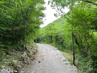 Mountaineering and recreational trails in the Velika Paklenica canyon, Starigrad (Paklenica...
