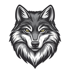 Stylish Animal Mascot Illustration Isolated on Transparent Background