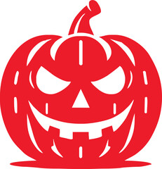 Halloween pumpkins scary face cartoon vector isolated .Jack o'lantern's