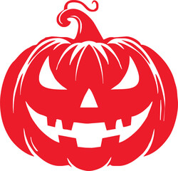 Halloween pumpkins scary face cartoon vector isolated .Jack o'lantern's