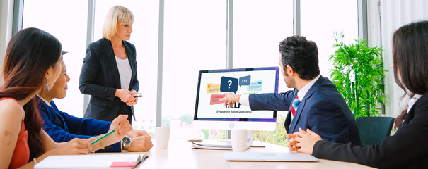Help screen on the website provide answer to FAQ frequently asked question snugly with knowledge...