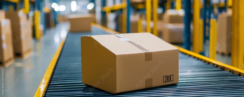 Poster revolutionizing warehouse automation with 6g technology - enhanced supply chain efficiency and light