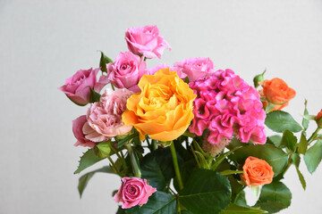 カラフルな花束