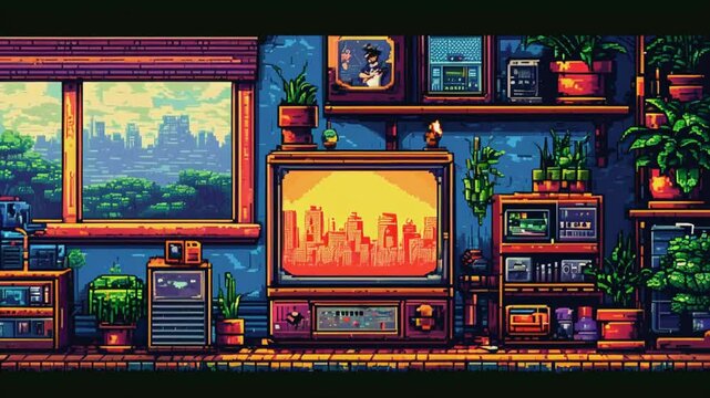 Retro Pixel Art