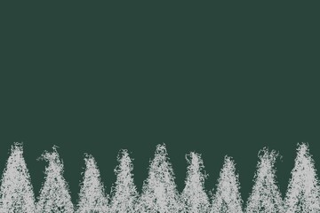 green christmas background