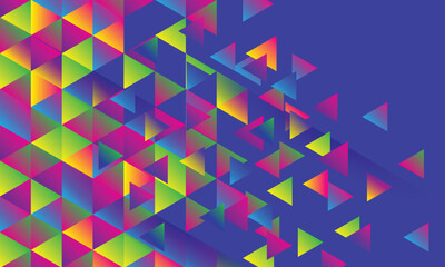 gradient colorful abstract background design