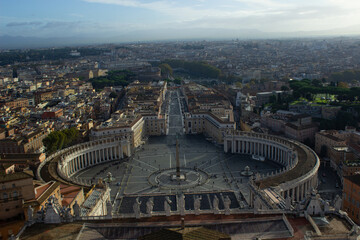 View of Piazza San Pietro