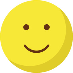 Emoticon Emoji  vector icon with isolated background 