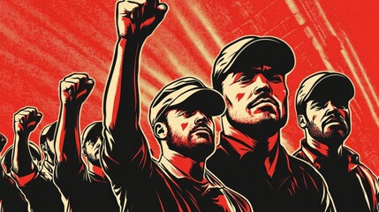 A campaign poster encouraging workers to sign up for a unionization drive in a non-unionized sector