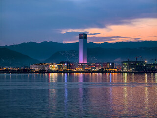 Cebu City, Philippines - SM Seaside, and the under construction SM Arena and Convention Center at...