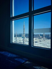 view from the window Masjid Nabawi