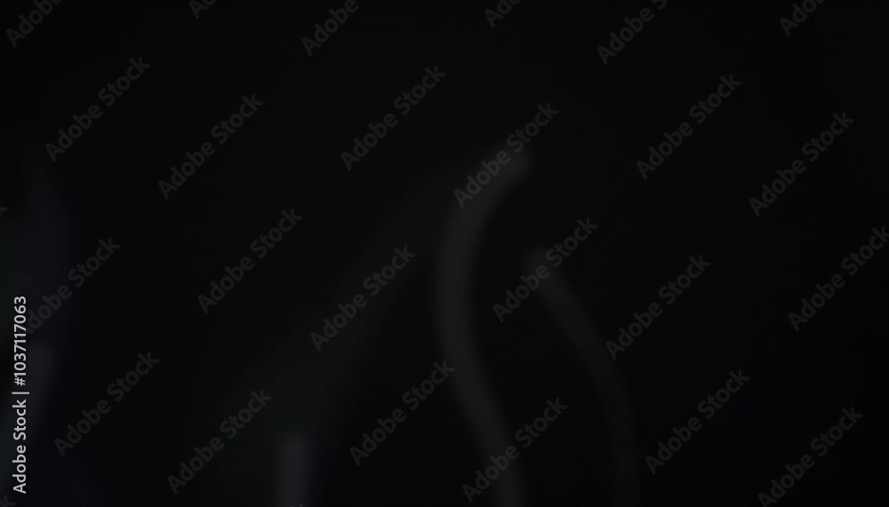 Poster graceful, swirling curves emerging from a dark backdrop, emphasizing fluidity and a dynamic sense of