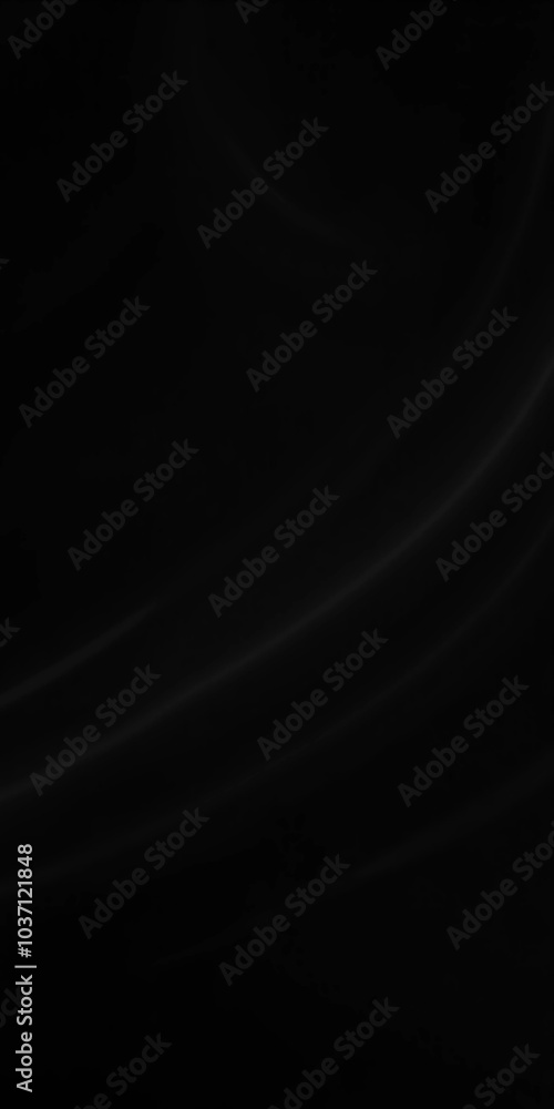 Poster graceful, swirling curves emerging from a dark backdrop, emphasizing fluidity and a dynamic sense of