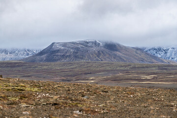 Fototapeta premium Highlands of Iceland landscape in autumn