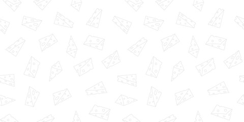 Cheese pattern background. Seamless pattern of cheese doodle illustration background. Cheese doodle pattern background. Seamless Pattern of a Cheese. 