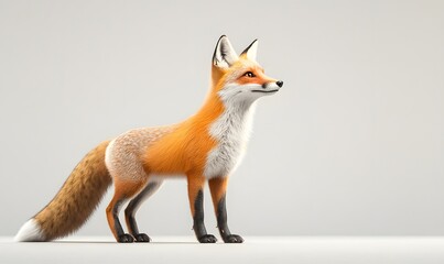 Obraz premium generation AI,Red_fox